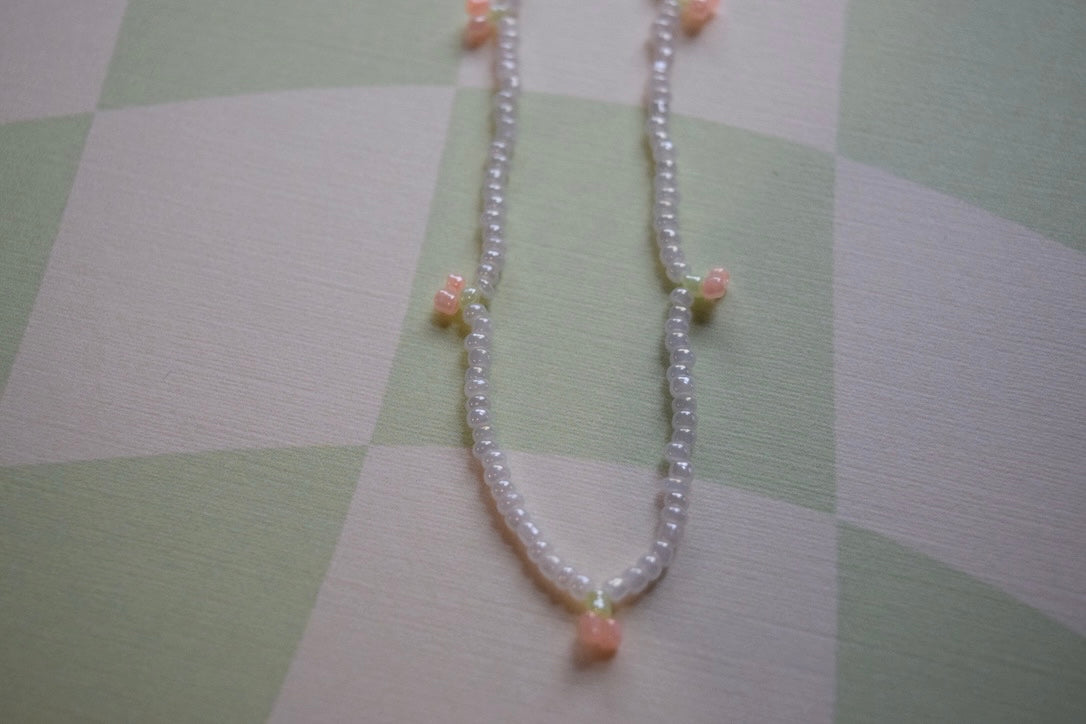 Peach Necklace