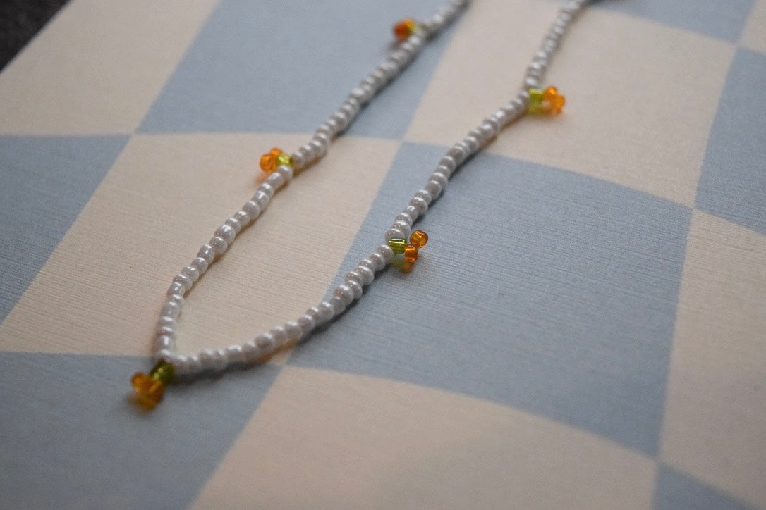 Orange Necklace