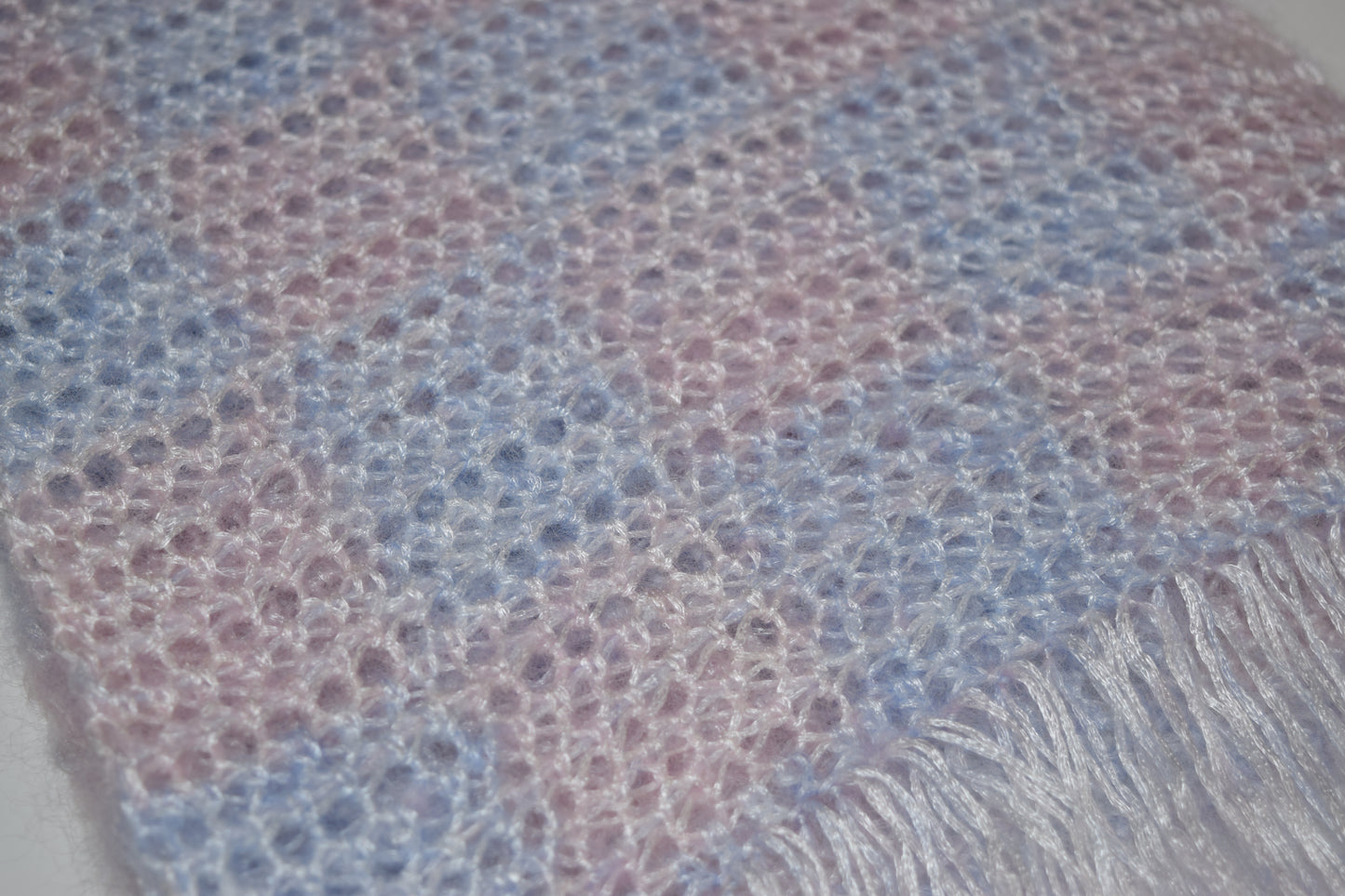 Blush Check Scarf