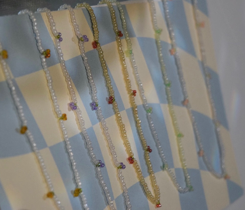 Peach Necklace