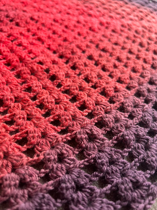 Plumful Triangle Shawl