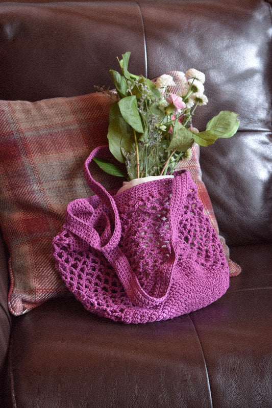 Summer Market Bag (Pink)