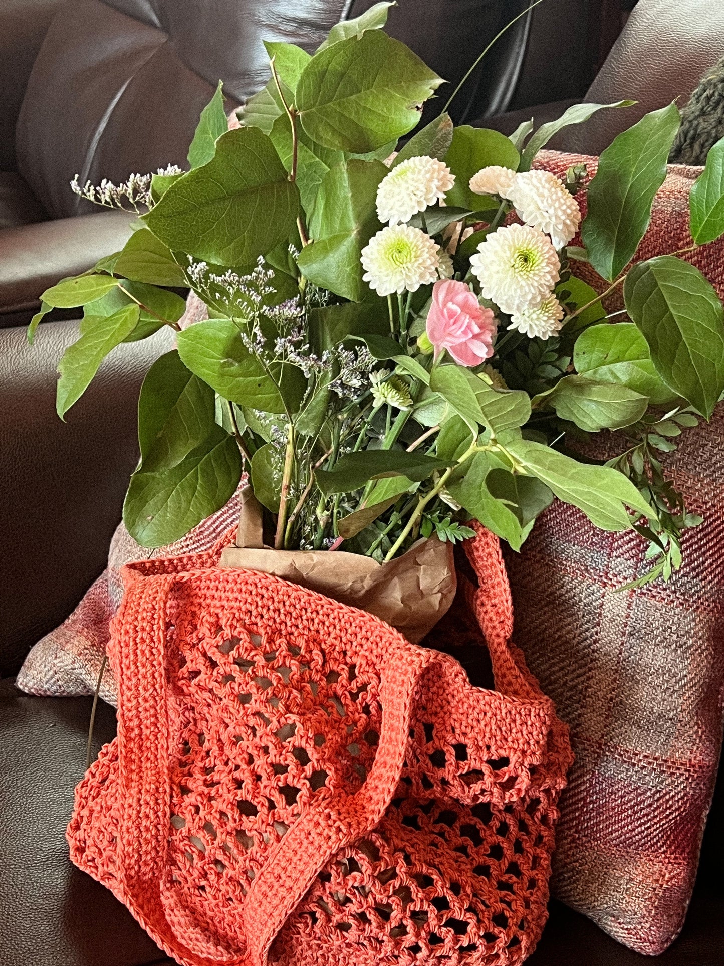 Summer Market Bag (Peach)