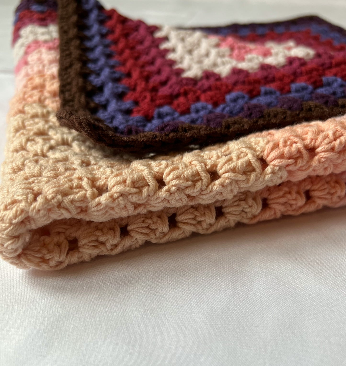retro baby car seat blanket