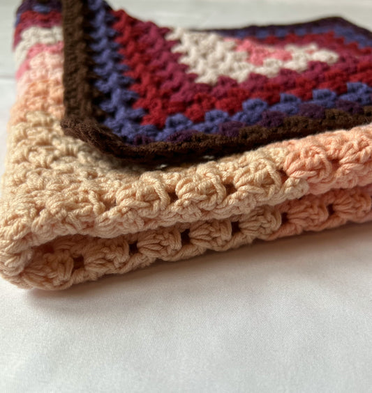 Retro Baby Car Seat Blanket