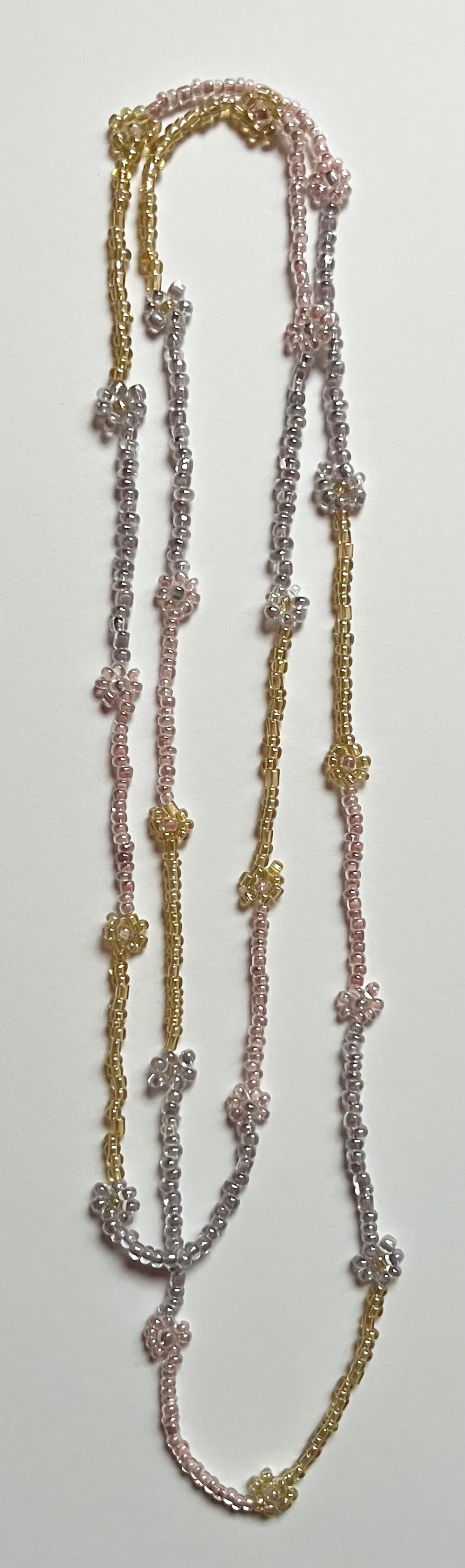 Infinity Dainty Flower Necklace