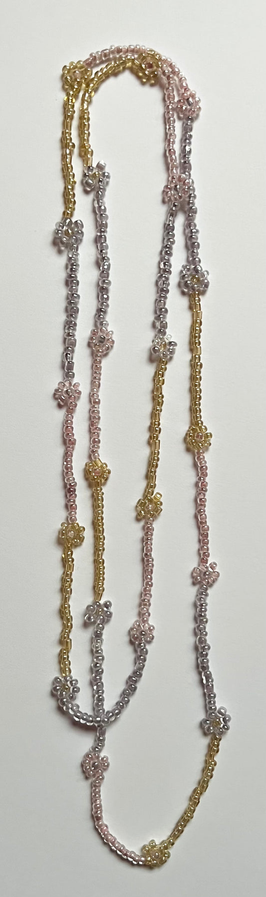 Infinity Dainty Flower Necklace