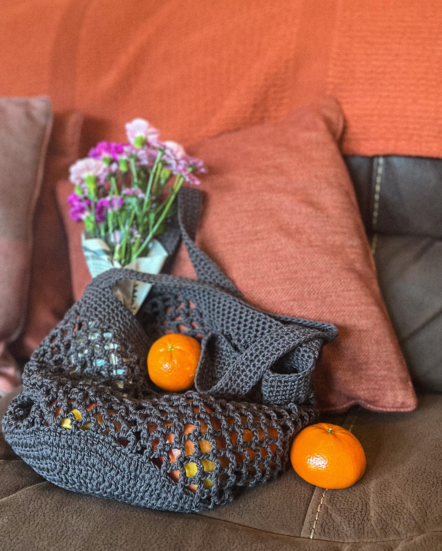 Summer Market Bag (Grey)