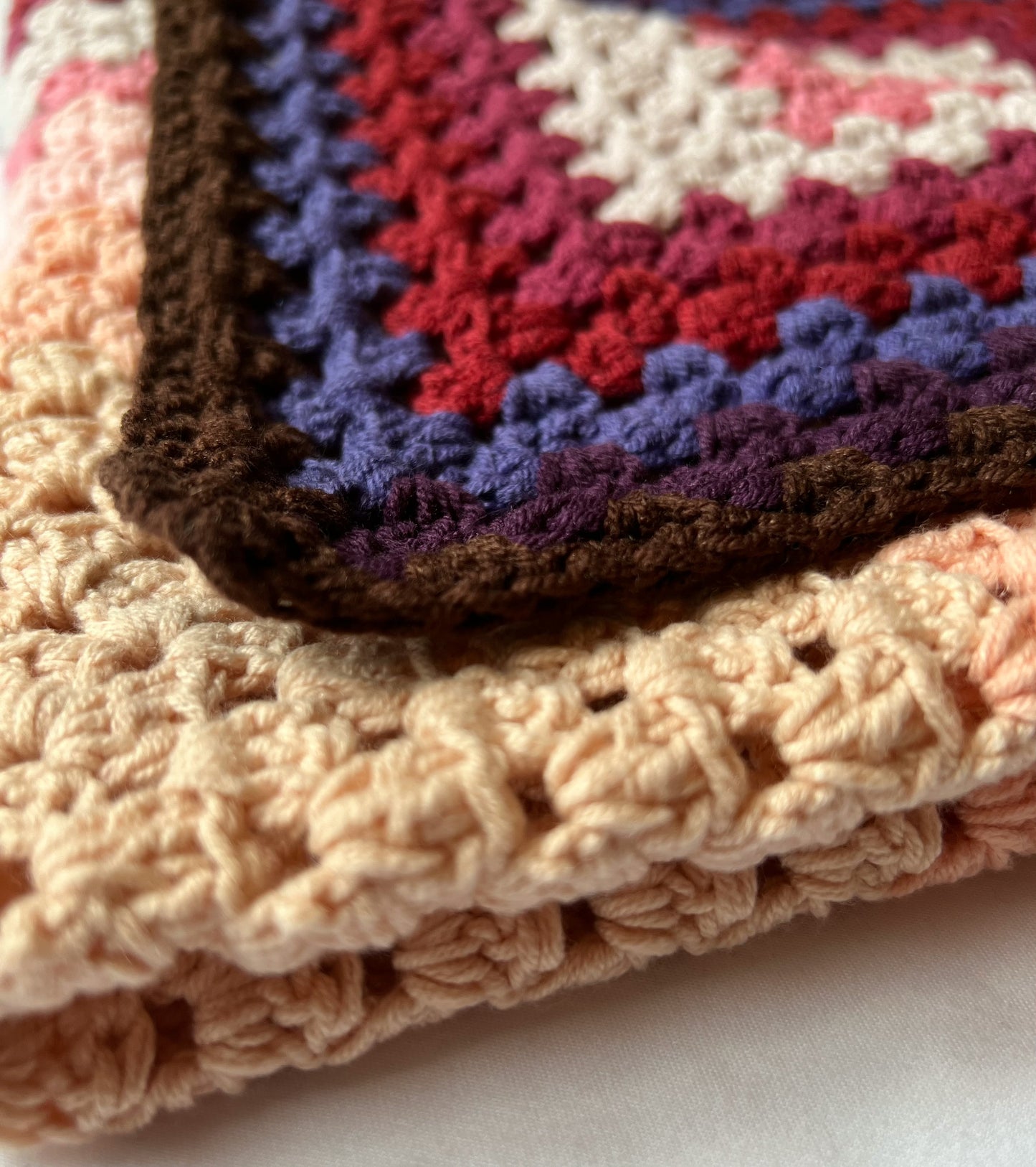 retro baby car seat blanket