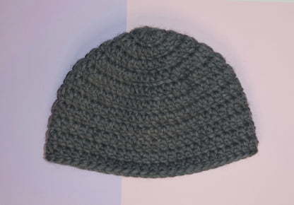 the super chunky wool hat (grey)