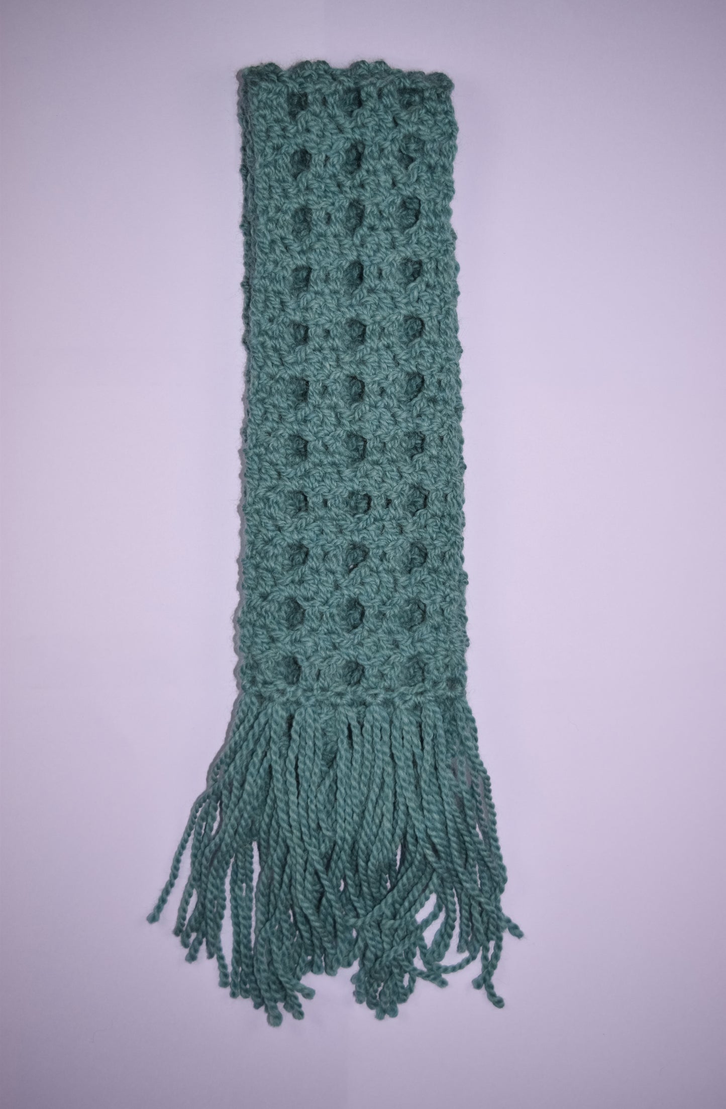 the snow boho scarf