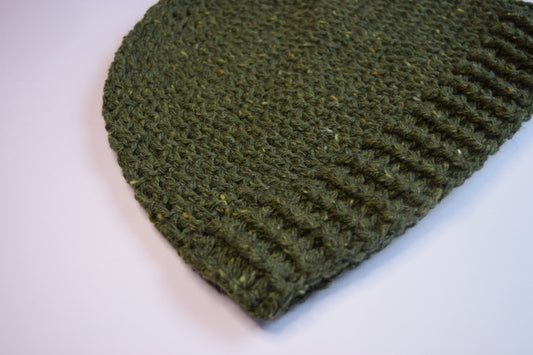 the downtown tweed beanie