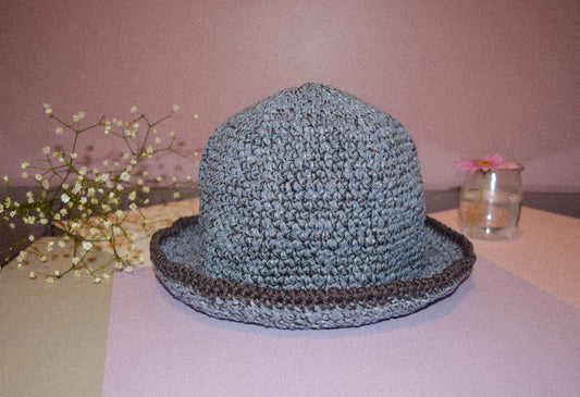 crocheted bucket hat