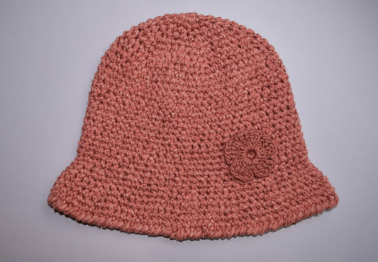 toddler's crocheted bucket hat