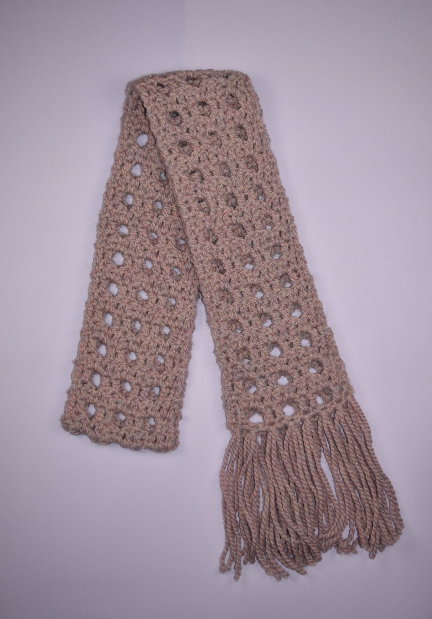 the snow boho scarf