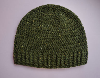 the downtown tweed beanie