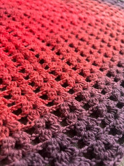 plumful triangle shawl