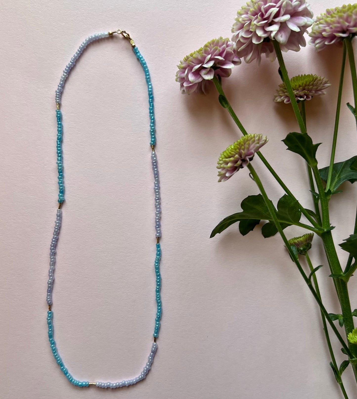 brunnera necklace