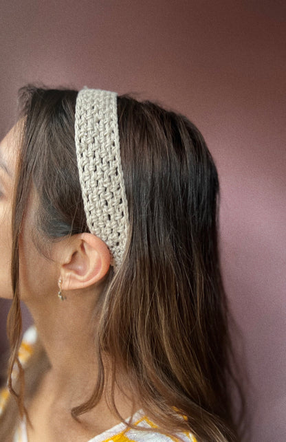 sparkly spring headband